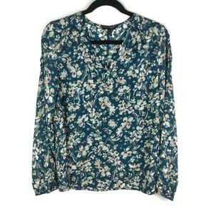 Banana Republic Sheer VNeck Blouse